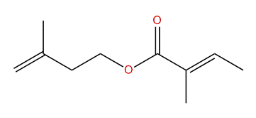 3-Methyl-3-butenyl (E)-2-methyl-2-butenoate